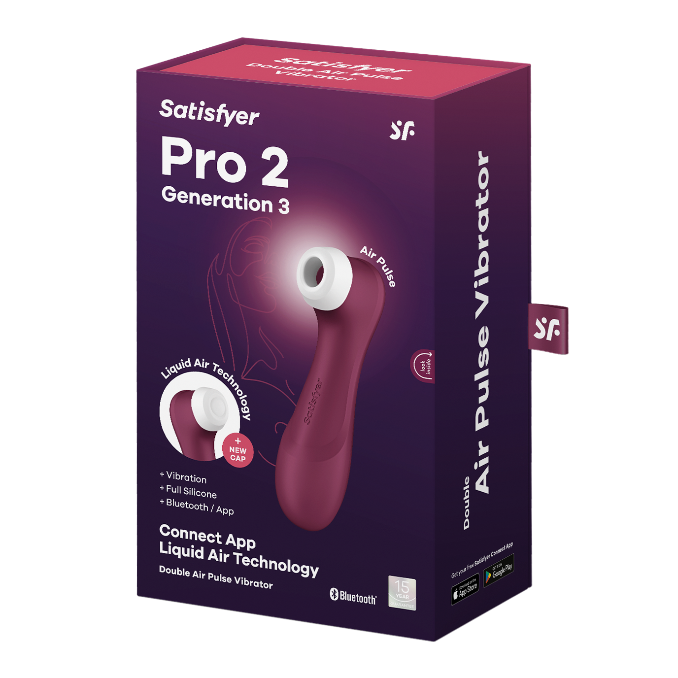 Satisfyer Pro 2 Generation 3 - Granate (Con App)