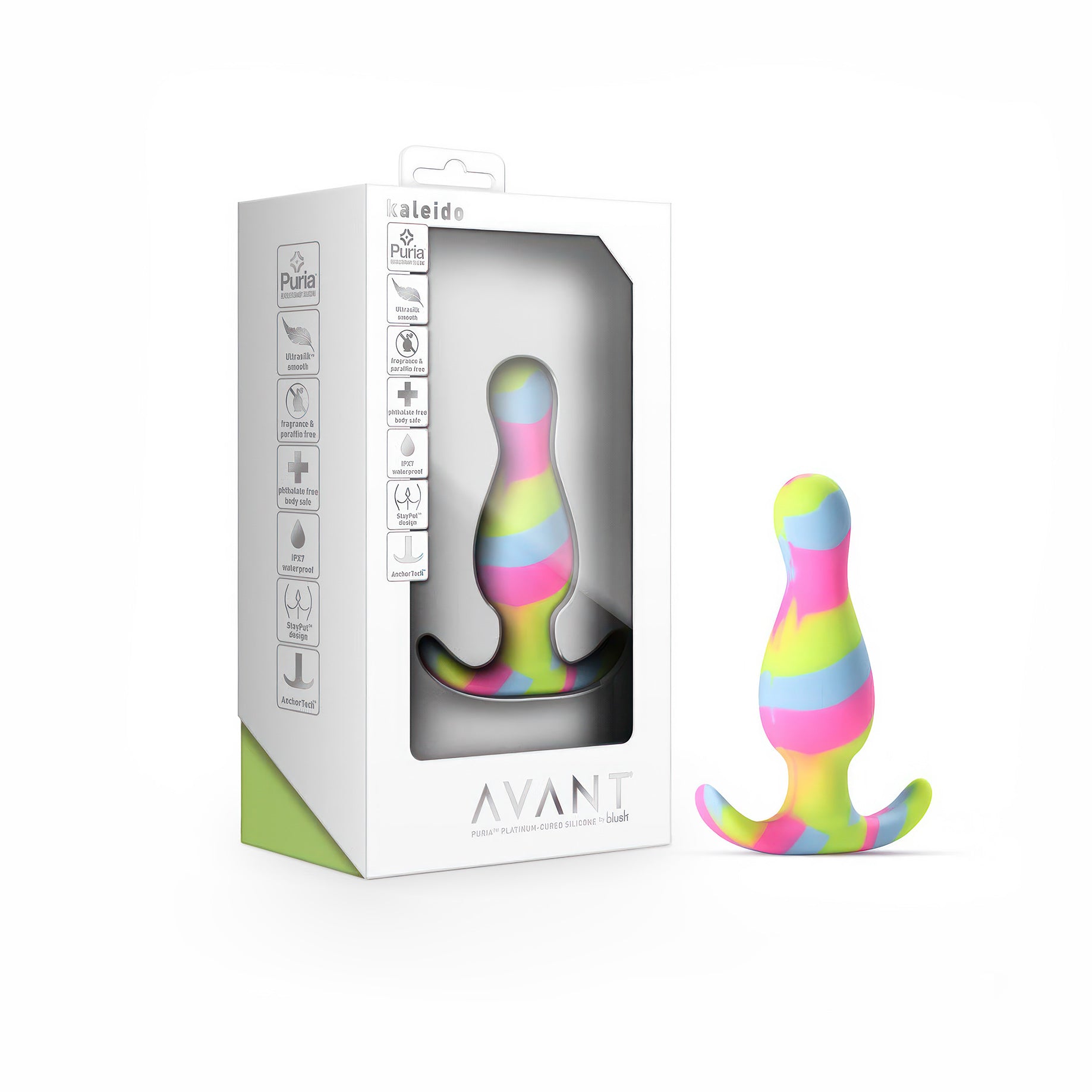 Anal Plug Blush - Avant Kaleido Lime