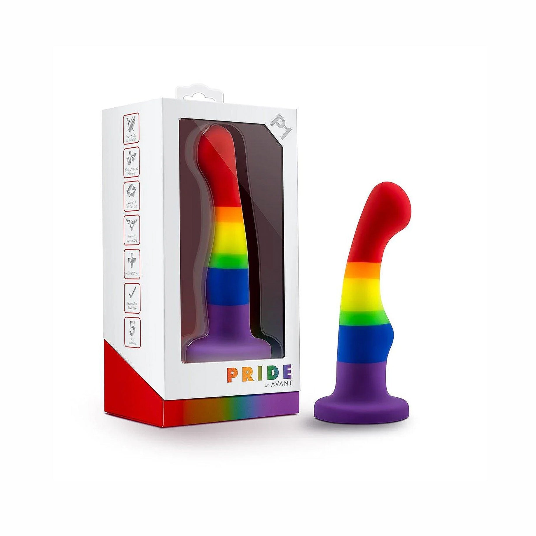Dildo Pride P1 Freedom - Avant by Blush - 15.2 cm