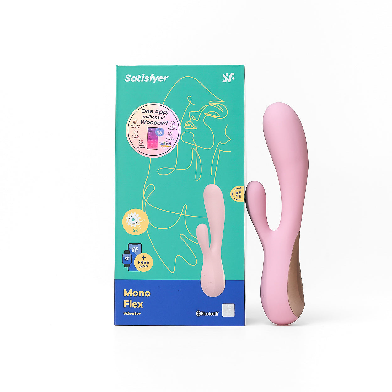 Satisfyer Mono Flex Pink
(Con App)