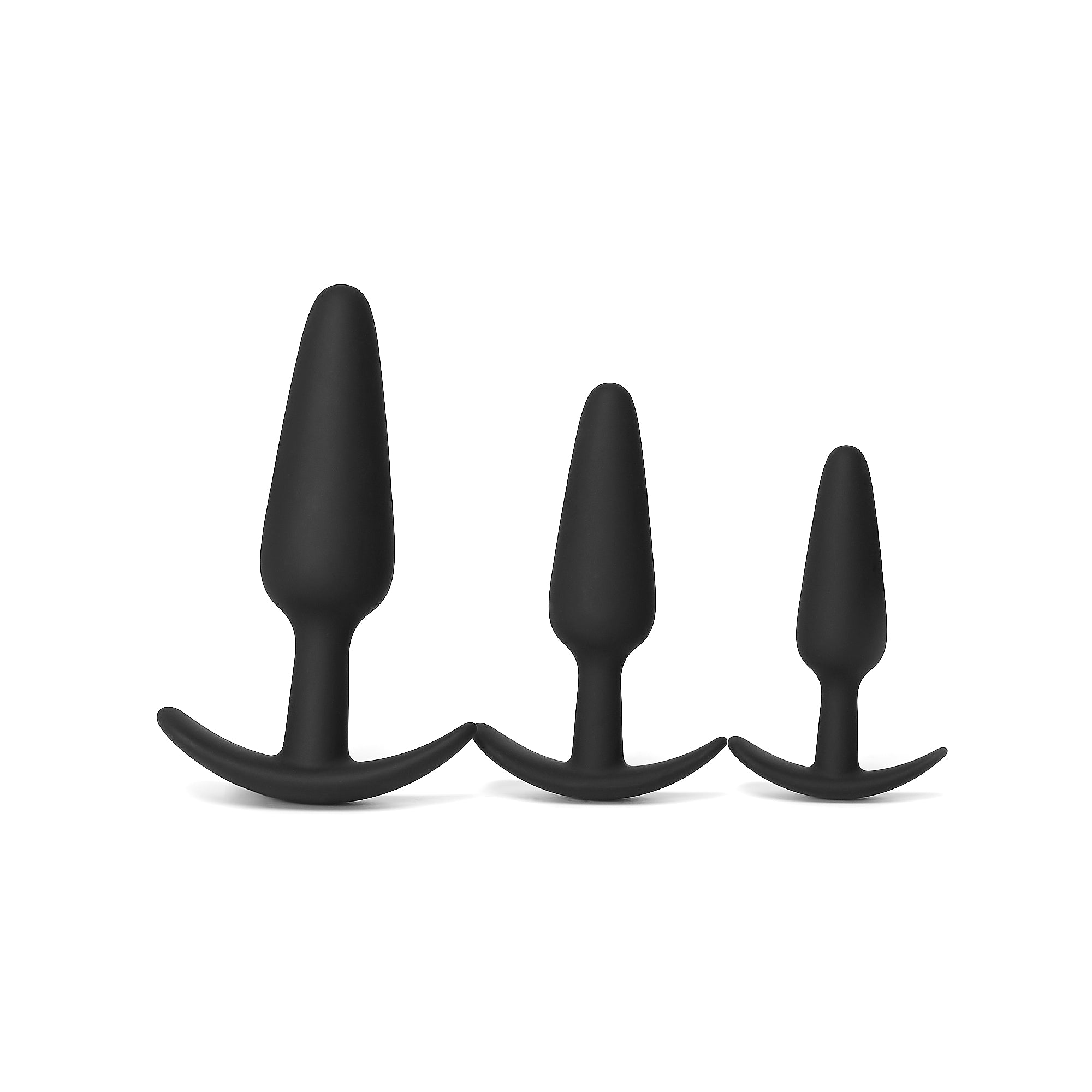 Kit de 3 Anal Plugs Essencial