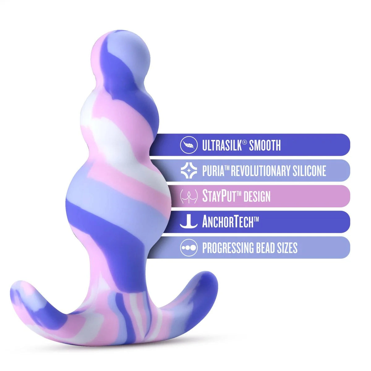 Anal Plug Blush - Avant Twilight blue