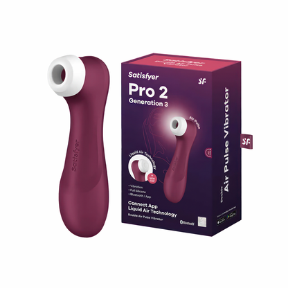 Satisfyer Pro 2 Generation 3 - Granate (Con App)